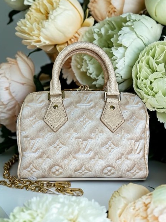 Louis Vuitton Handbags - Louis Vuitton Empreinte monogram Stardust Speedy Bandouliere 20 top handle xbody